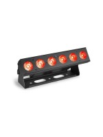 BeamZ BBB612, accu LED Bar, 6x 12W 6-in-a LEDs